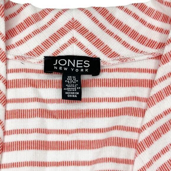 JONES New York Striped Cardigan and Top Two Piece‎ Set Size Medium - Picture 9 of 11